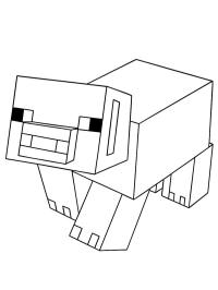 Minecraft Cochon