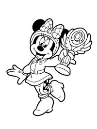 Minnie Mouse de Roaster racers