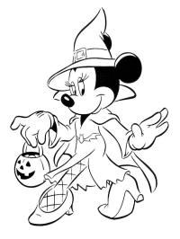Minnie Mouse halloween