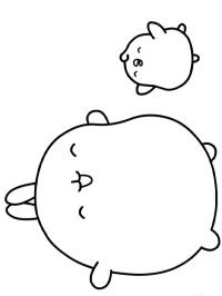 Molang et Piu Piu