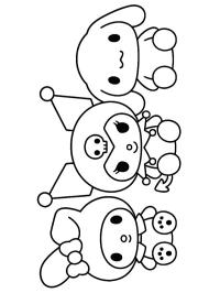My Melody, Kuromi et Cinnamoroll
