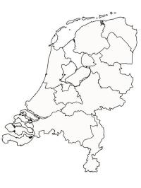 Carte des Pays-Bas