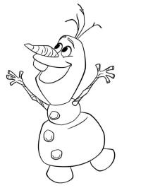 Olaf - la Reine des neiges
