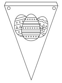 Drapeaux de P&acirc;ques