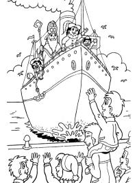 bateau de saint Nicolas