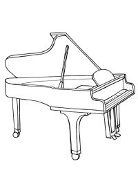 Piano à queue