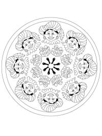 mandala père fouettard