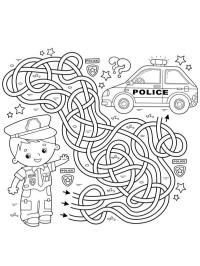 Police labyrinthe