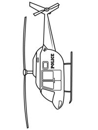 Hélicoptère de police