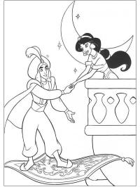 Le Prince Ali et la Princesse Jasmine