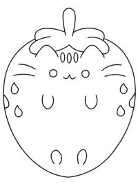 Pusheen fraise