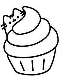 Pusheen muffin