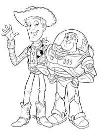 Shérif Woody et Buzz l'Éclair