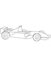 Voiture simple de formule 1