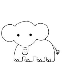 éléphant simple