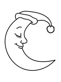 Lune endormie