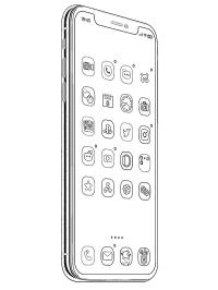 Coloriage Téléphone Fixe Facile à Imprimer Gratuit pour Adultes et Enfants  