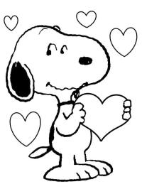 Snoopy est amoureux