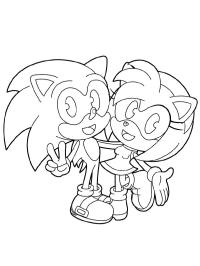Sonic et Amy Rose