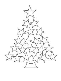 étoiles arbre de noël