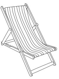 chaise de plage