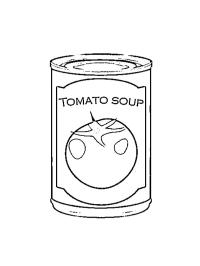 Soupe de tomates en conserve
