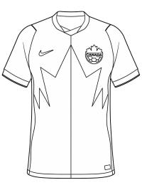 Maillot de Football du Canada