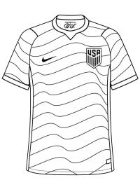 Maillot de Football des &Eacute;tats-Unis