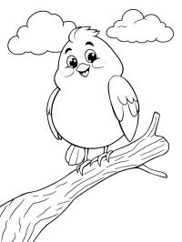 Oiseau sur une branche