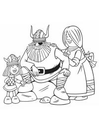 Vic, Halvar et Mère
