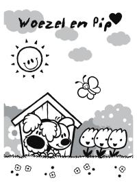 woezel et pip dans le jardin