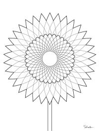 Tournesol mandala