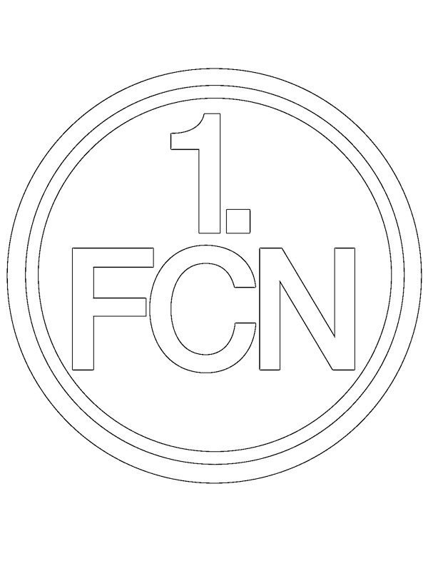 1. FC Nuremberg Coloriage
