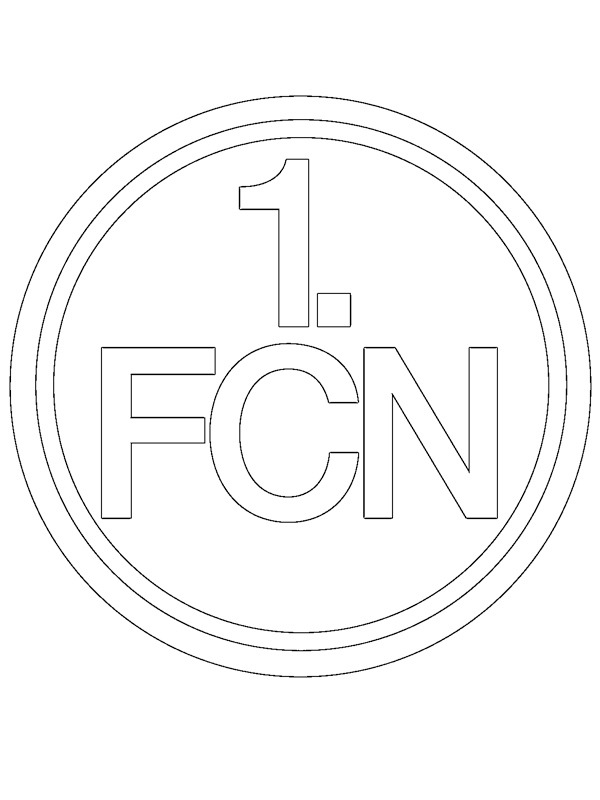 1. FC Nuremberg Coloriage 1. FC Nuremberg Coloriage