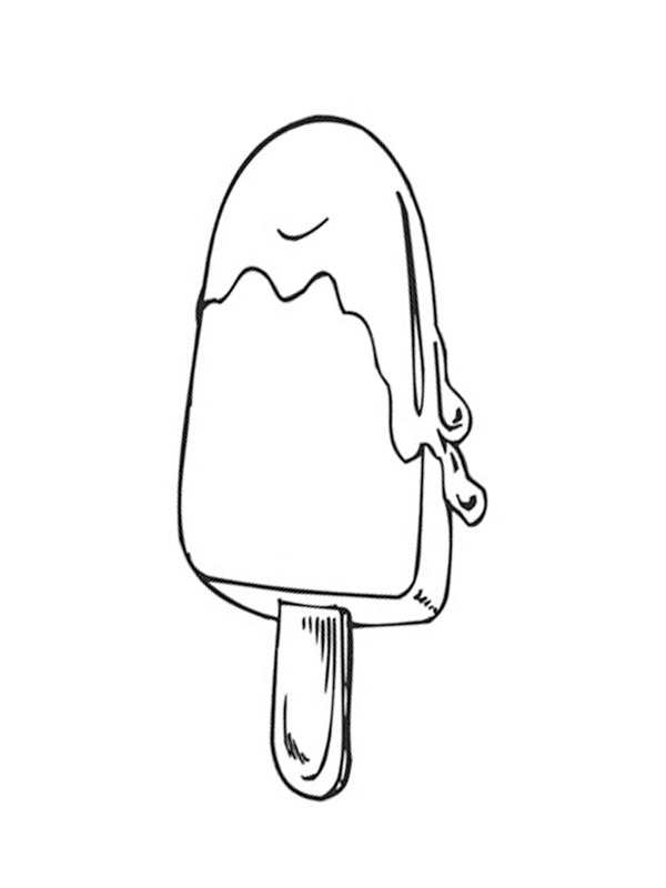 glace Coloriage