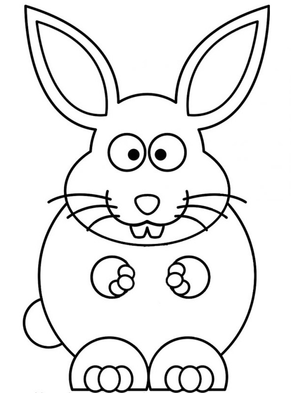 lapin Coloriage