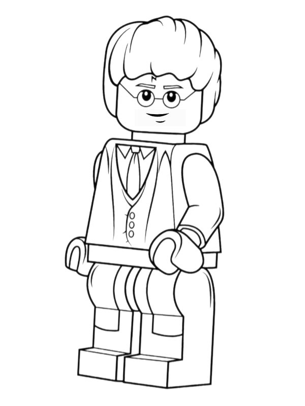 Lego Harry Potter Coloriage