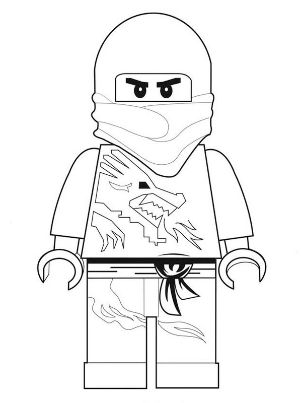 lego ninjago Coloriage lego ninjago Coloriage