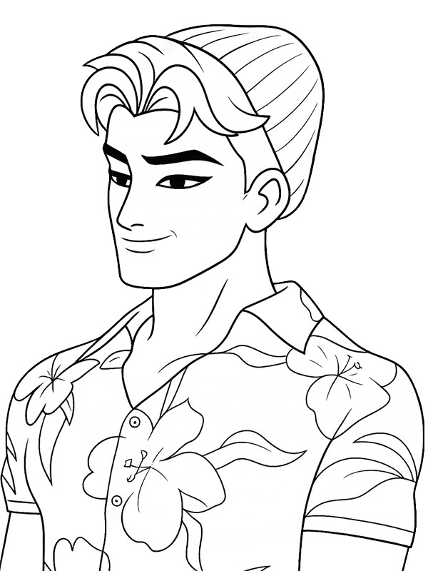 Abby Saja Boys Coloriage Abby Saja Boys Coloriage
