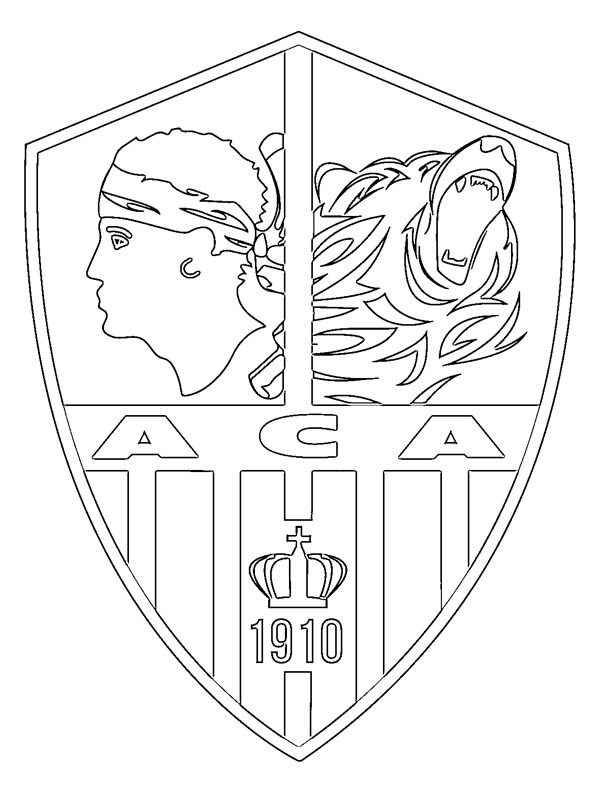 Ajaccio Coloriage Ajaccio Coloriage