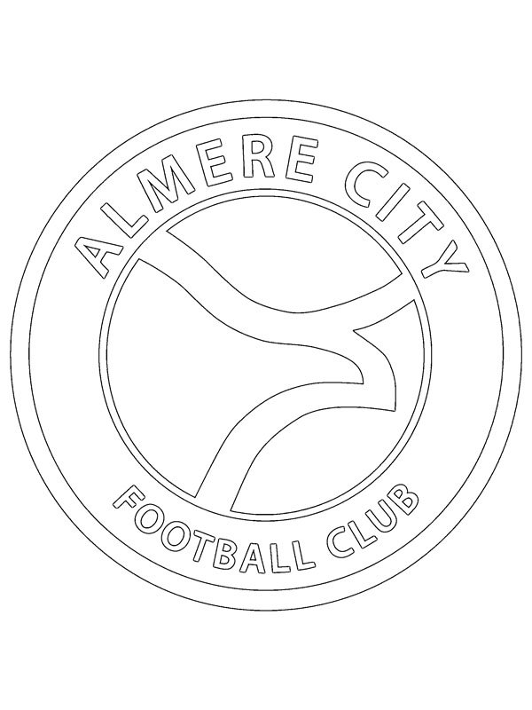 Almere City FC Coloriage Almere City FC Coloriage