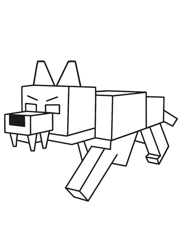 Alpha Wolf Coloriage Alpha Wolf Coloriage