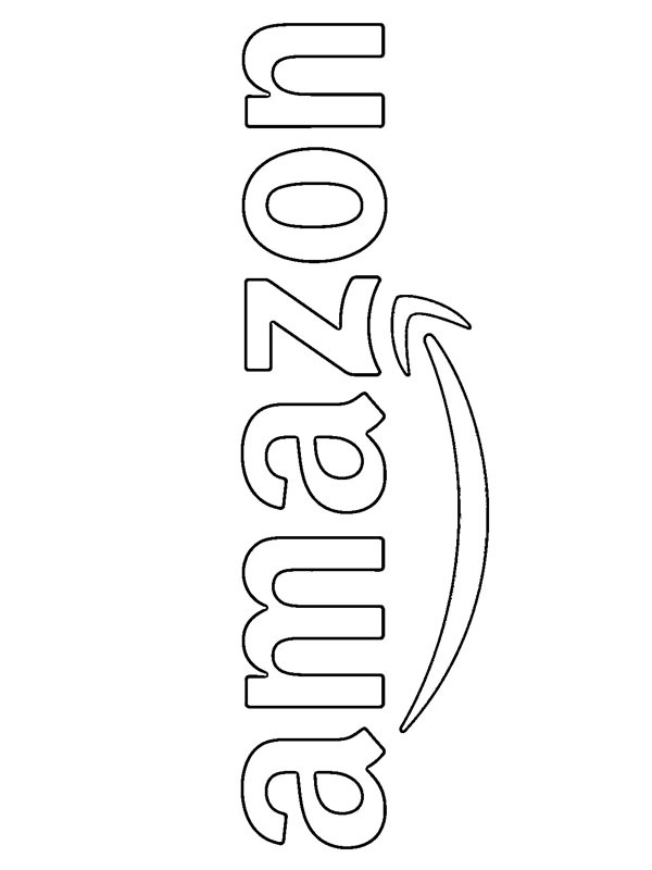 Logo Amazon Coloriage Logo Amazon Coloriage