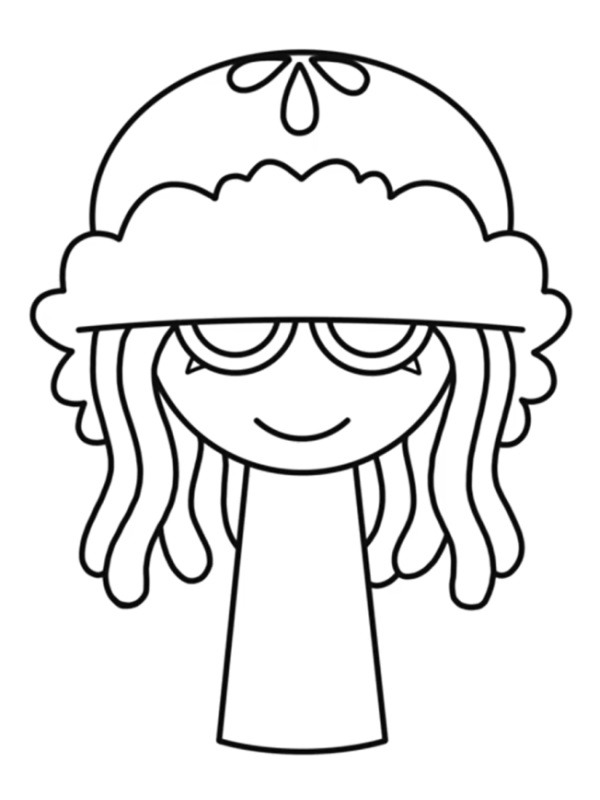 Aurelia Sprunki Coloriage Aurelia Sprunki Coloriage