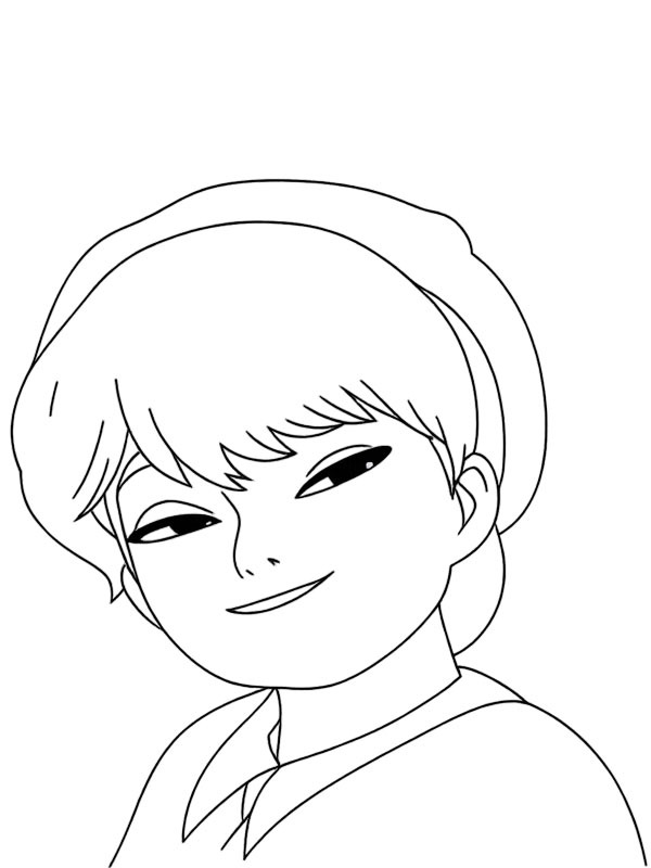 Baby Saja (KPop Demon Hunters) Coloriage Baby Saja (KPop Demon Hunters) Coloriage