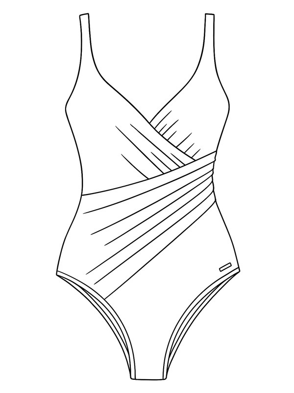 Maillot de bain Coloriage Maillot de bain Coloriage