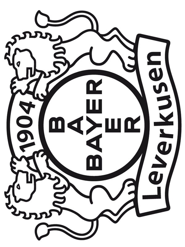 Bayer Leverkusen Coloriage Bayer Leverkusen Coloriage