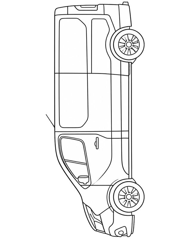 Camionnette Coloriage Camionnette Coloriage