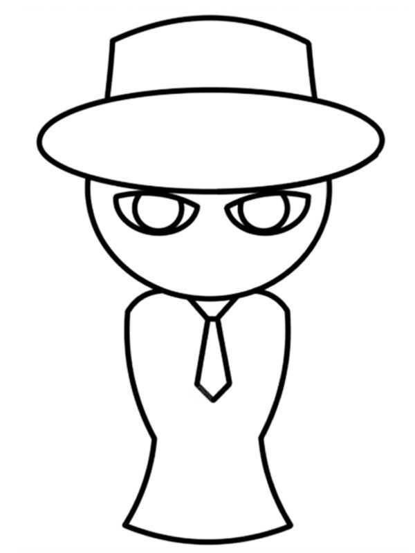 Black Incredibox Sprunki Coloriage Black Incredibox Sprunki Coloriage