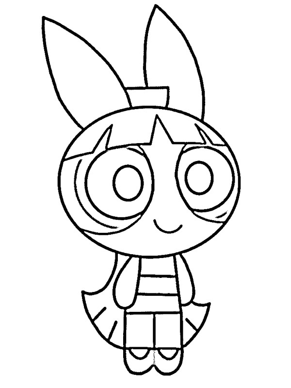Belle (Les Supers Nanas) Coloriage Belle (Les Supers Nanas) Coloriage